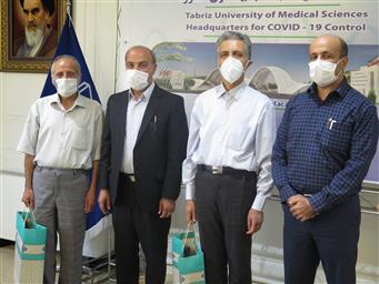 اولین مراسم تقدیر از مراسم از مدافعان سلامت 