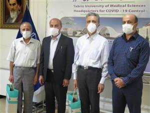 اولین مراسم تقدیر از مراسم از مدافعان سلامت 